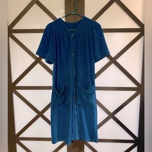 Vintage terry cloth house coat/swimsuit cover up